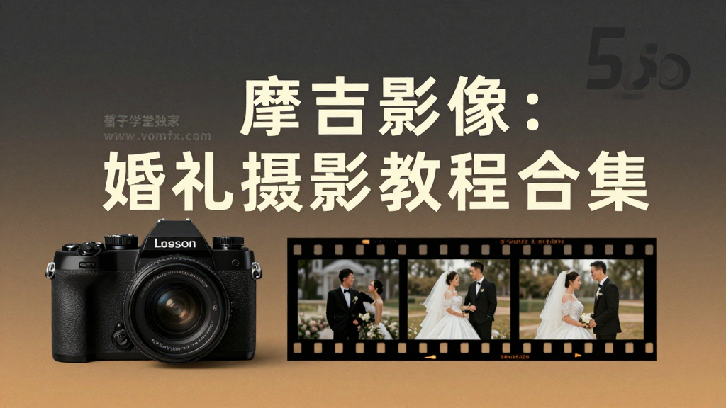 图片[2]-摩吉影像婚礼摄影教程合集｜婚礼抓拍构图灯光后期实操全套学习课程。-夏拾光 smvis