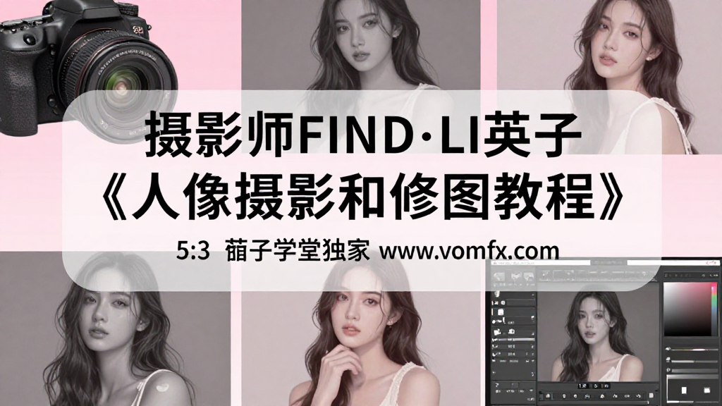 摄影师FIND-LI英子《人像摄影和修图教程》-夏拾光 smvis