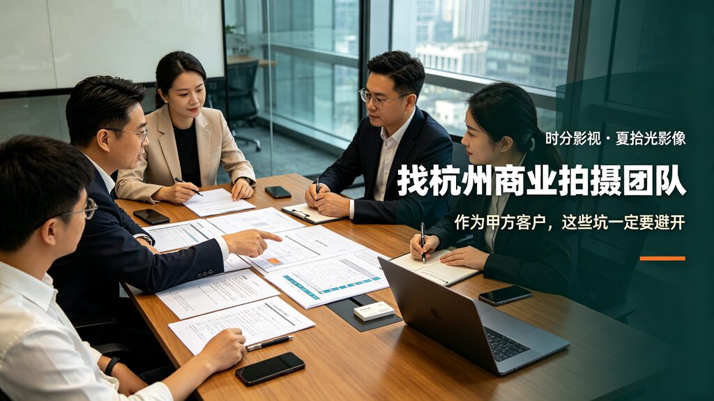 找杭州商业拍摄团队,作为甲方客户,这些坑一定要避开-夏拾光 smvis