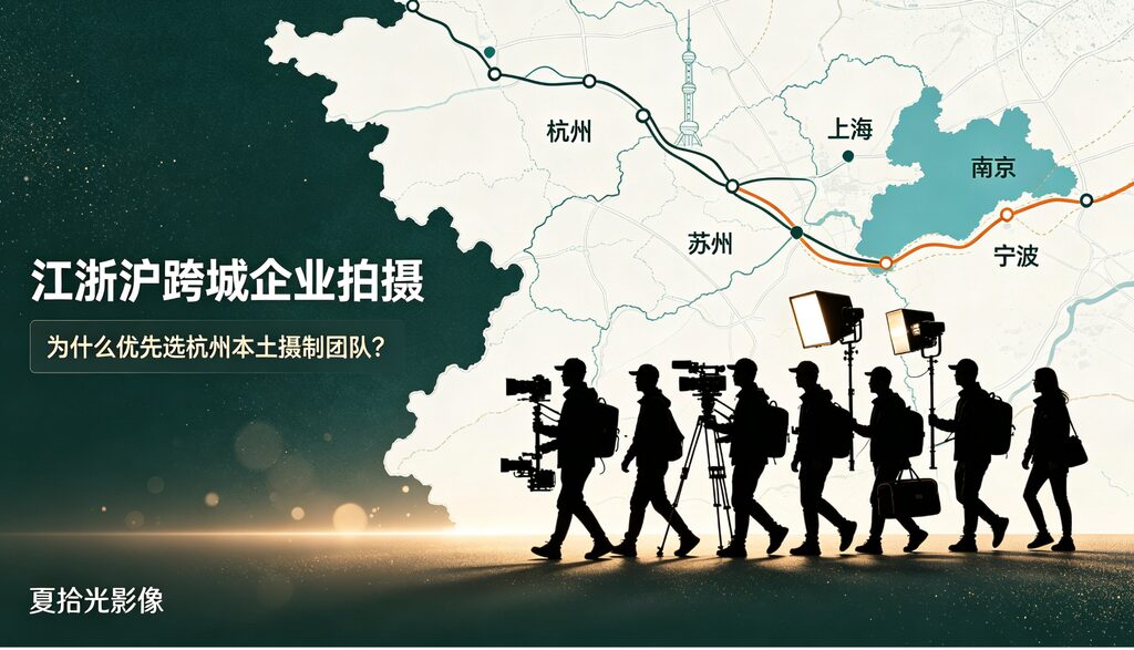 江浙沪跨城企业拍摄，为什么优先选杭州本土摄制团队？-夏拾光 smvis