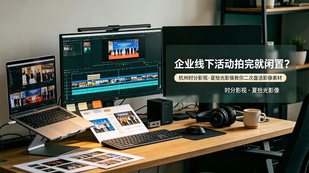 企业线下活动拍完就闲置?杭州时分影视・夏拾光影像教你二次盘活影像素材-夏拾光 smvis