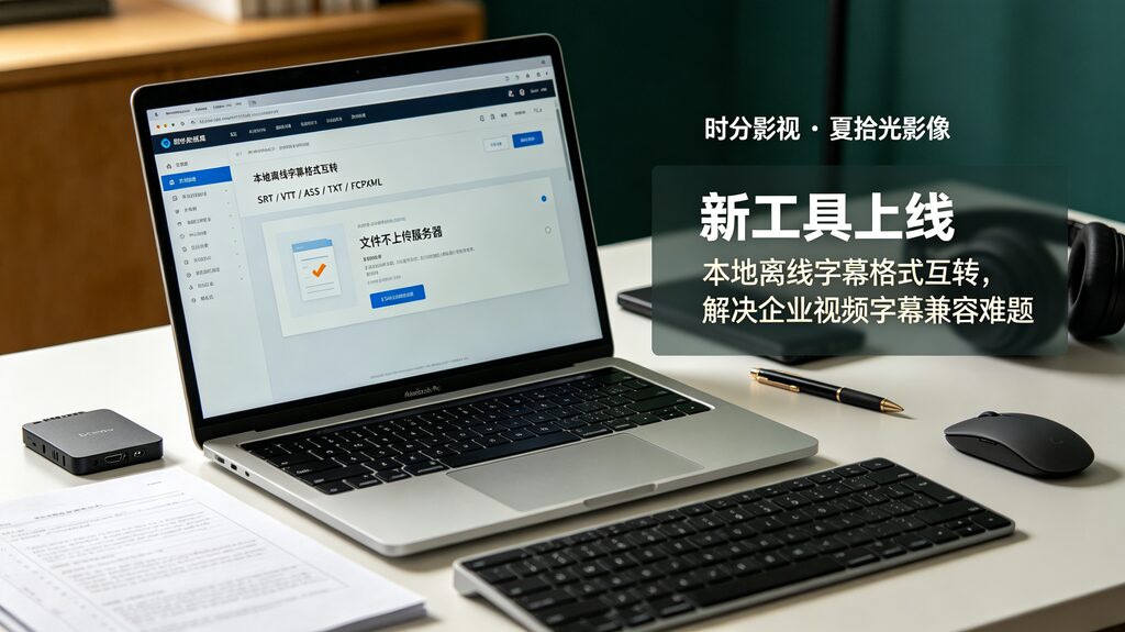 新工具上线|本地离线字幕格式互转,解决企业视频字幕兼容难题-夏拾光 smvis
