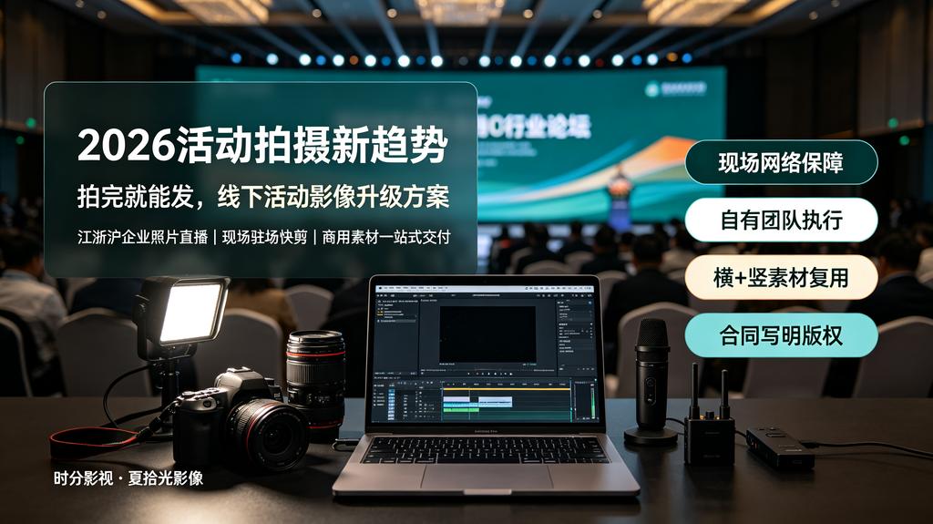 2026活动拍摄新趋势:从拍完交付到即用即发|江浙沪企业影像服务升级攻略-夏拾光 smvis